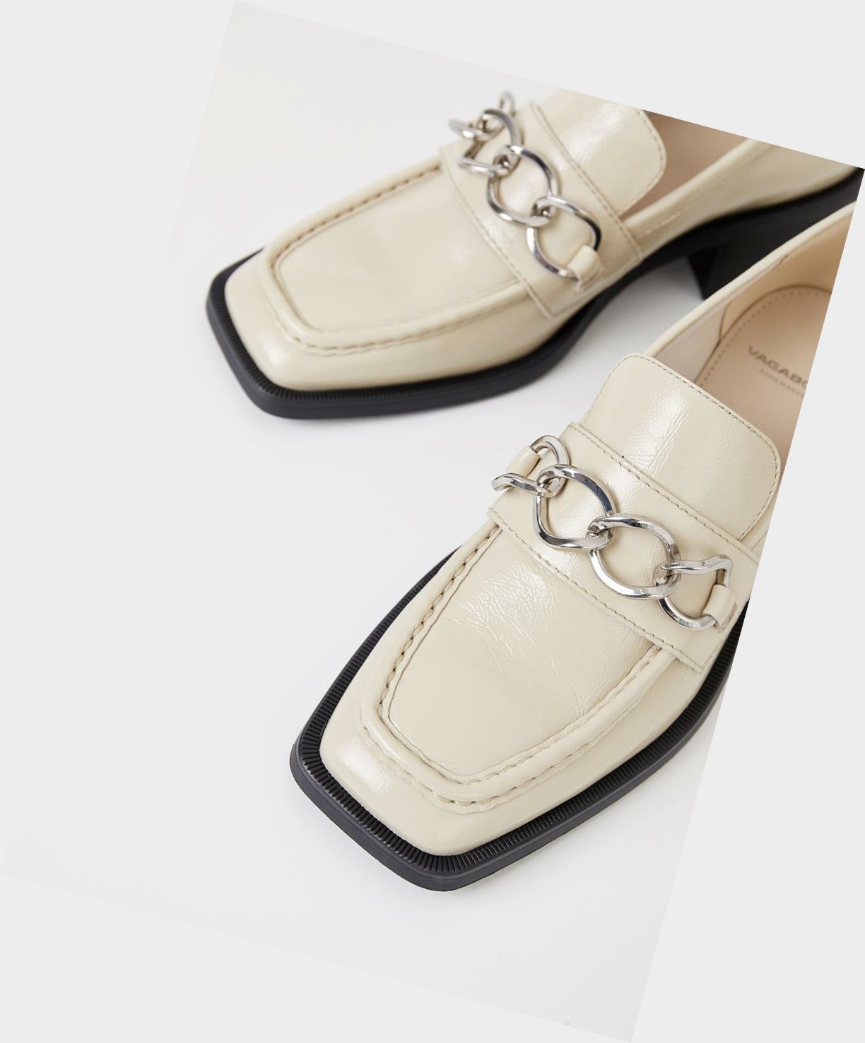 Vagabond Blanca Loafers Dame Beige | 0318DELQW