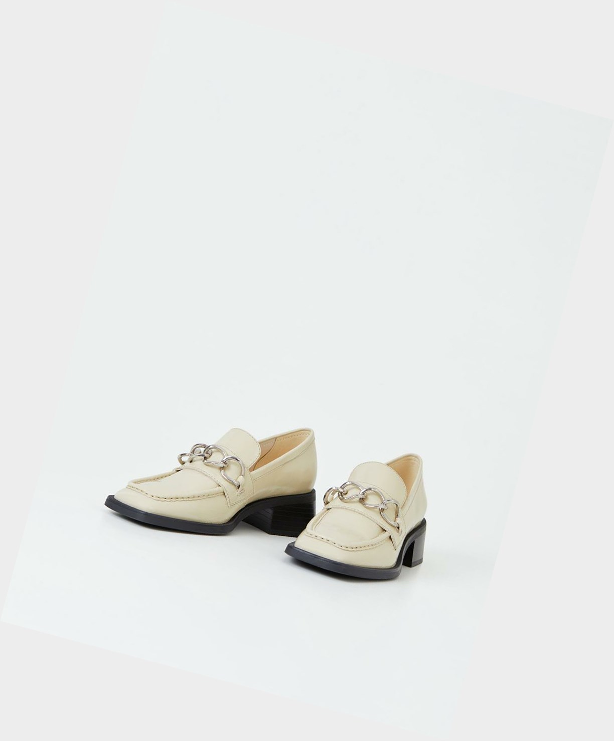 Vagabond Blanca Loafers Dame Beige | 0318DELQW