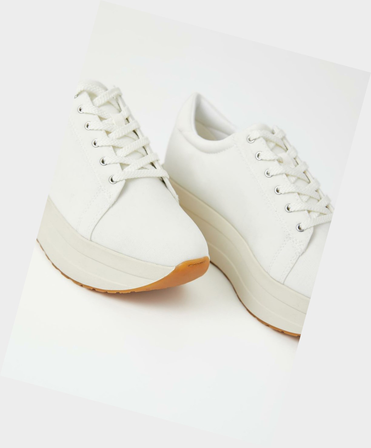 Vagabond Casey Sneakers Dame Hvide | 5729FQDUP