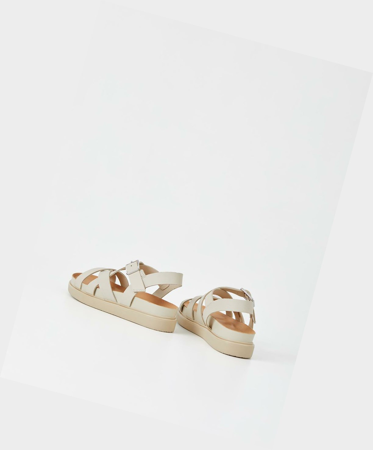 Vagabond Erin Plateau Sandaler Dame Hvide | 5769SYQZB