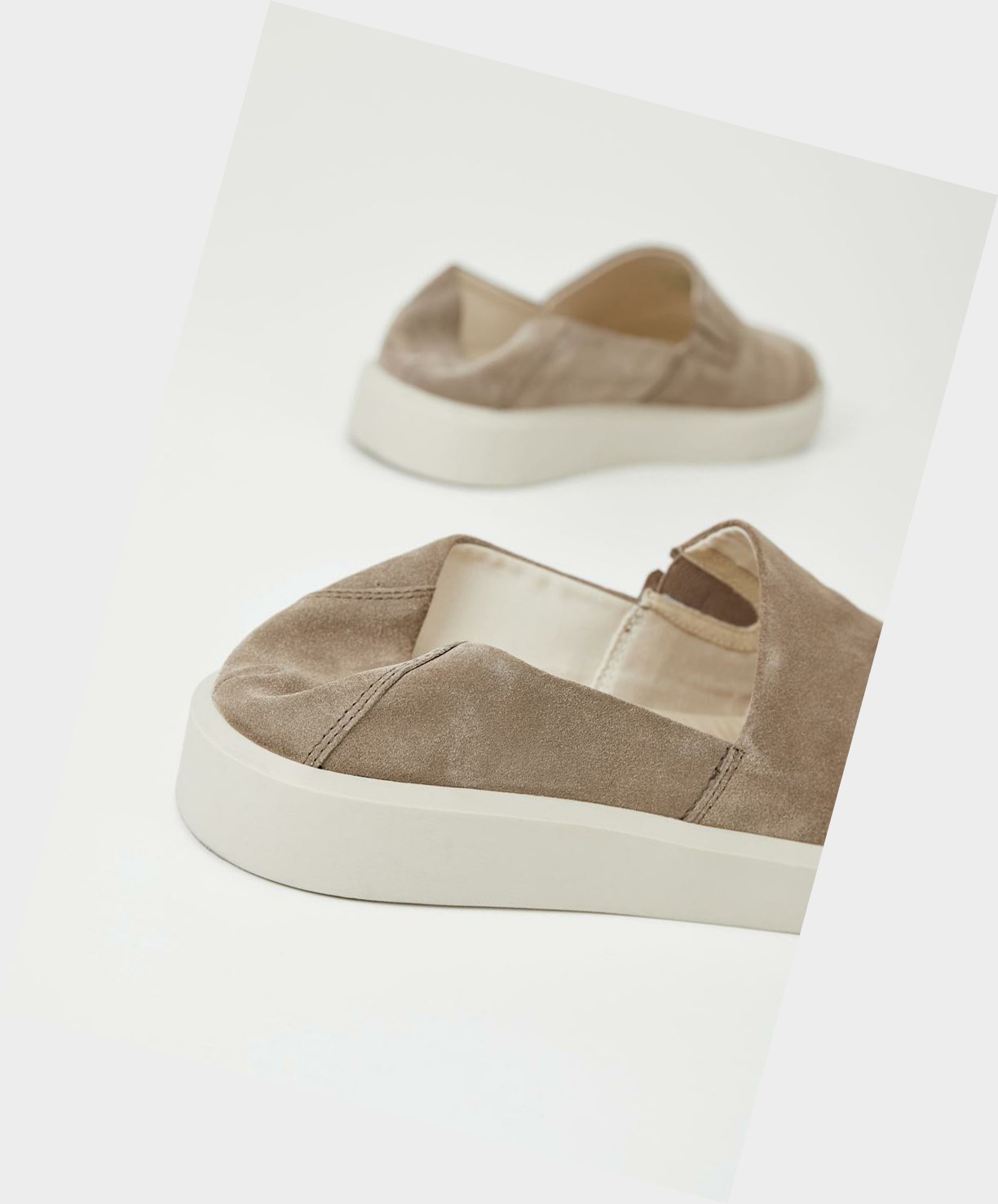 Vagabond Ewan Slip On Sneakers Herre Brune | 7253STEXR