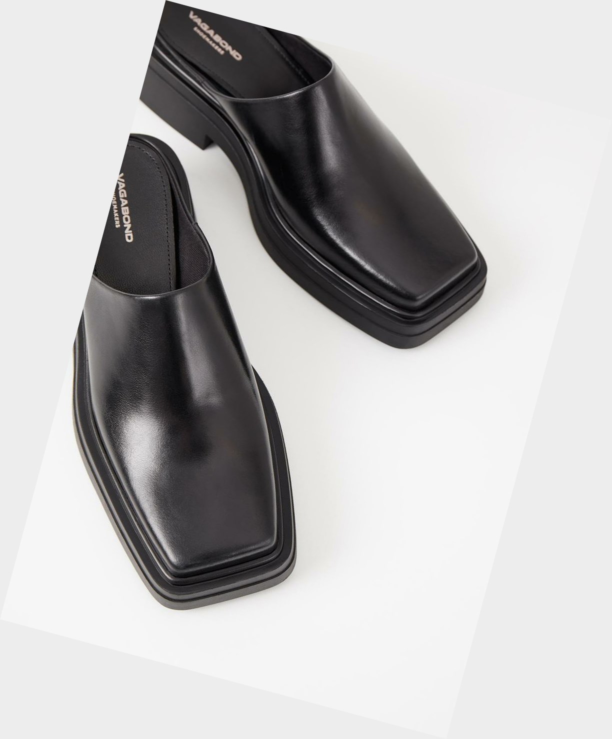 Vagabond Eyra Mules Dame Sort | 2856RGBHQ