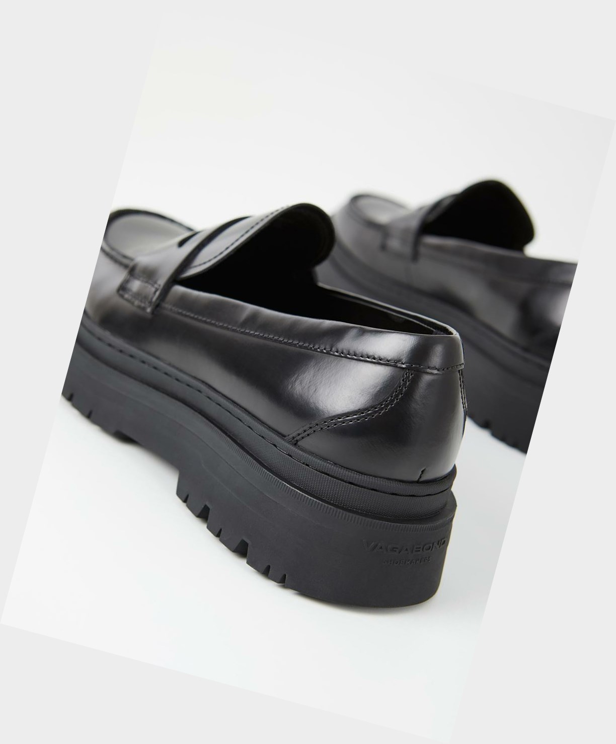 Vagabond James Loafers Herre Sort | 0154PHOAZ