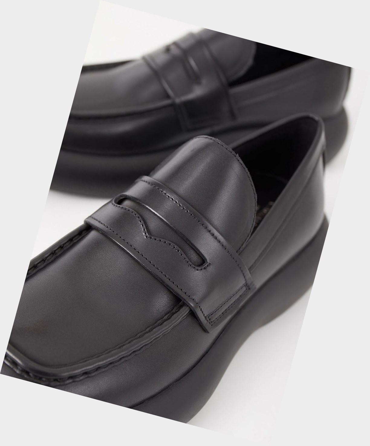 Vagabond Janick Loafers Dame Sort | 9027ISXQJ