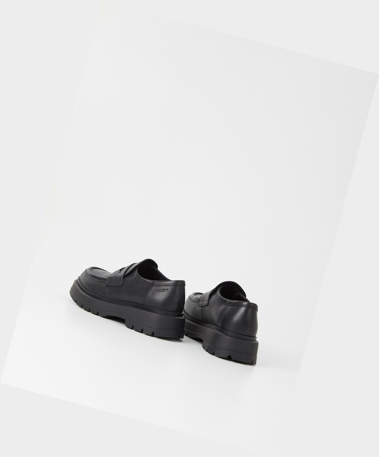 Vagabond Jeff Loafers Herre Sort | 2495KRZMP