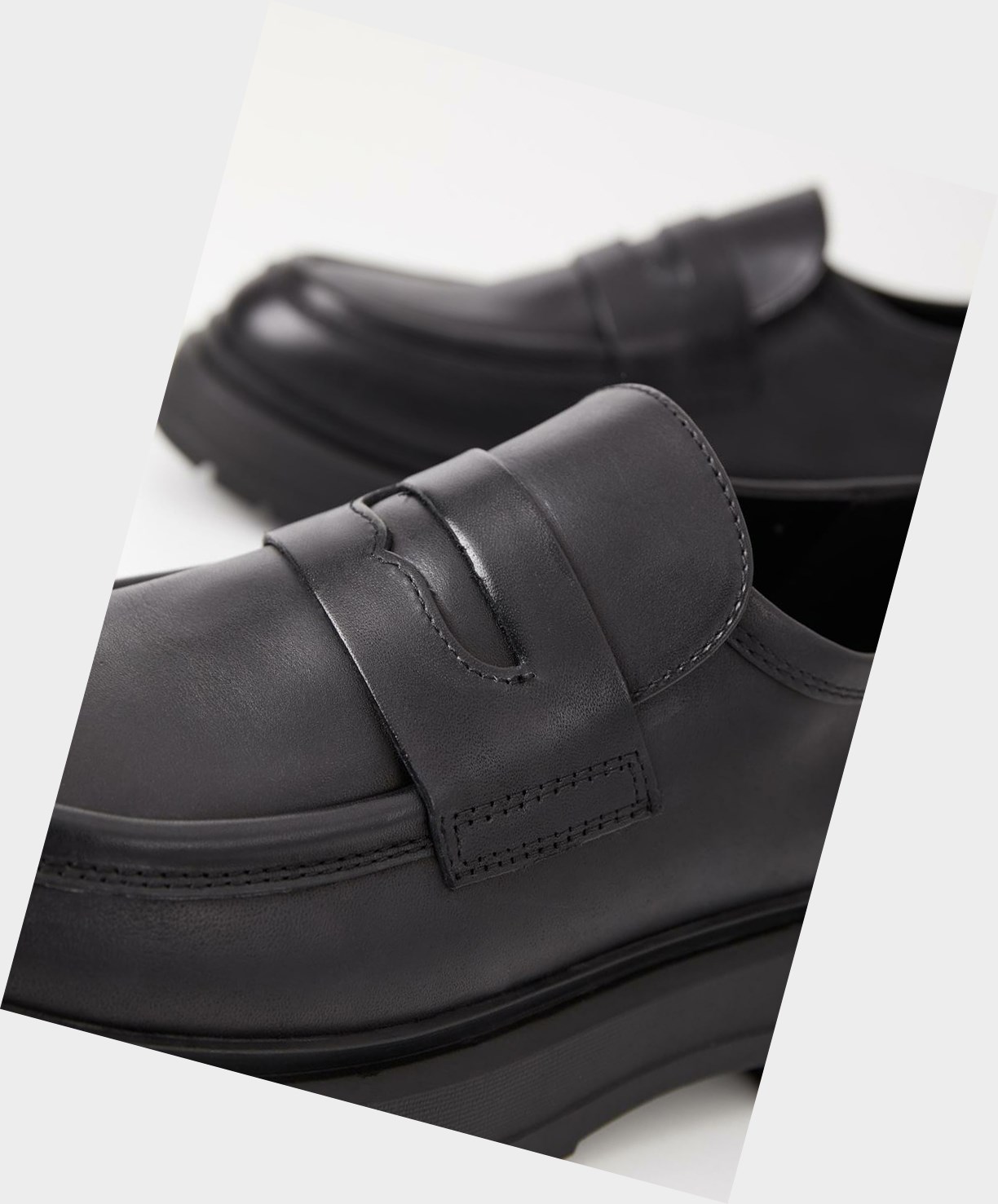 Vagabond Jeff Loafers Herre Sort | 2495KRZMP