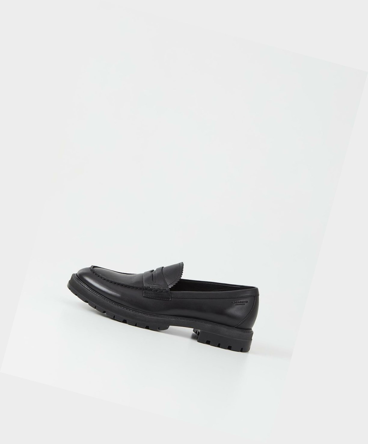 Vagabond Johnny Loafers Herre Sort | 2573LQFDV