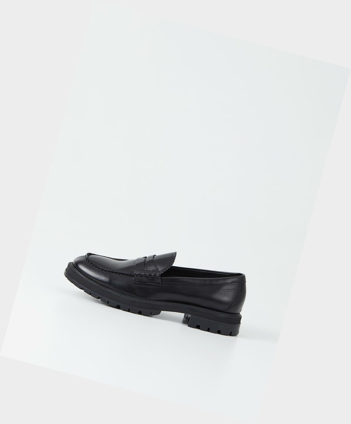 Vagabond Johnny Loafers Herre Sort | 2591ZFVYG