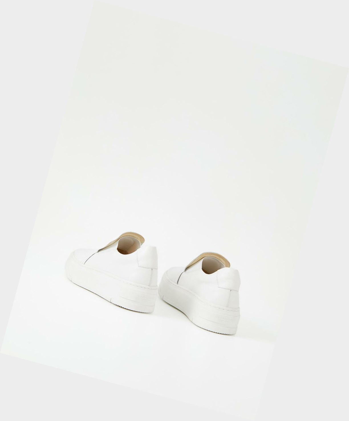 Vagabond Judy Slip On Sneakers Dame Hvide | 7356VGPFC