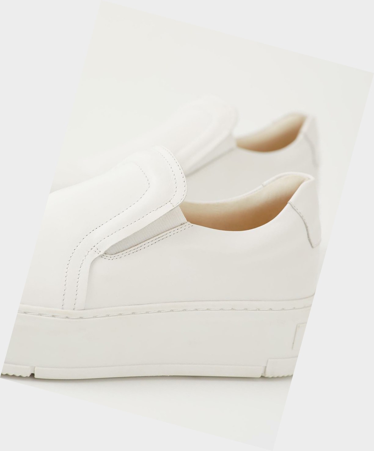 Vagabond Judy Slip On Sneakers Dame Hvide | 7356VGPFC