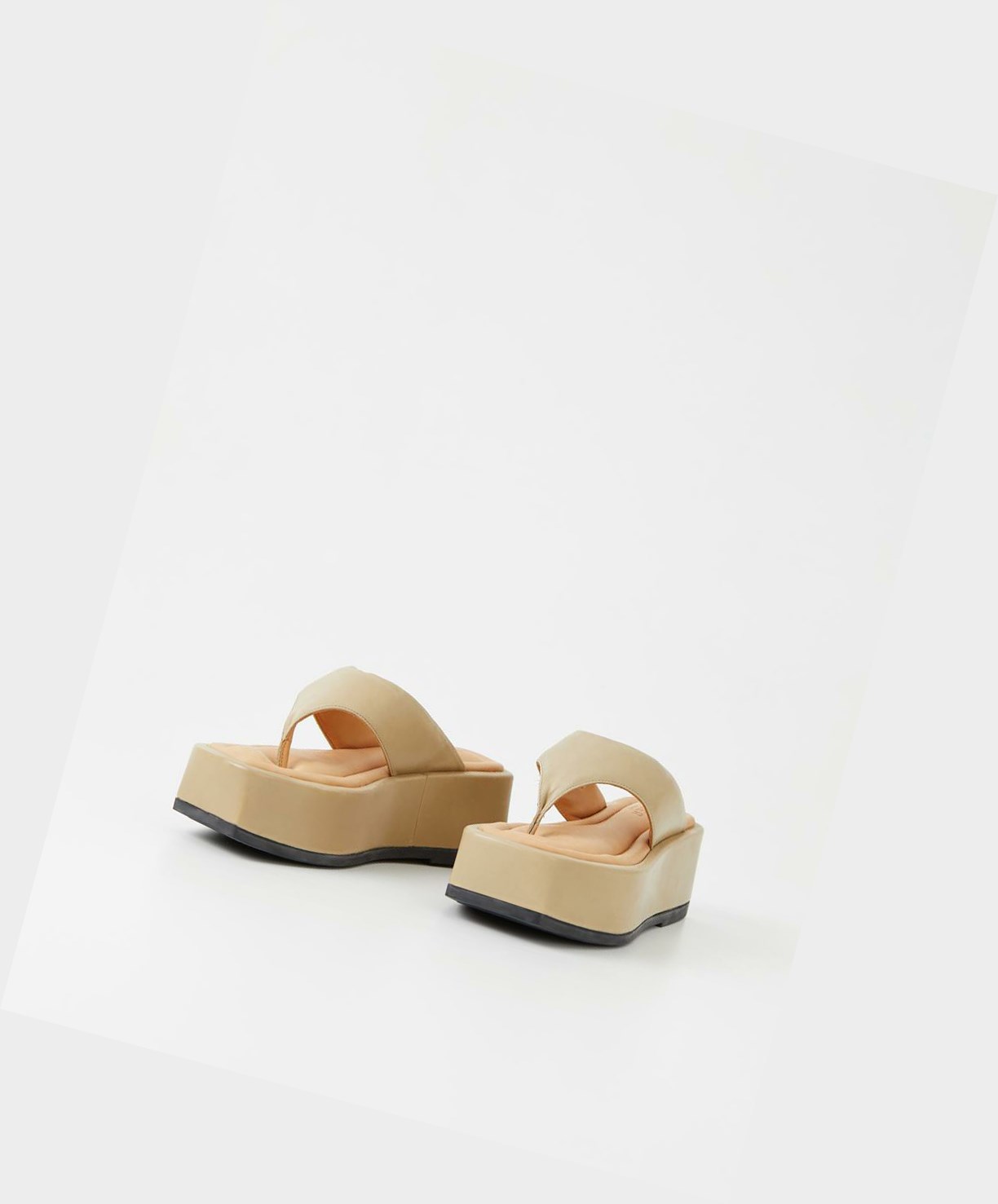 Vagabond Juno Plateau Sandaler Dame Beige | 7539SPAVH