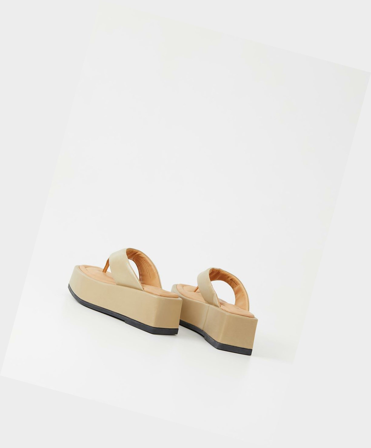 Vagabond Juno Plateau Sandaler Dame Beige | 7539SPAVH