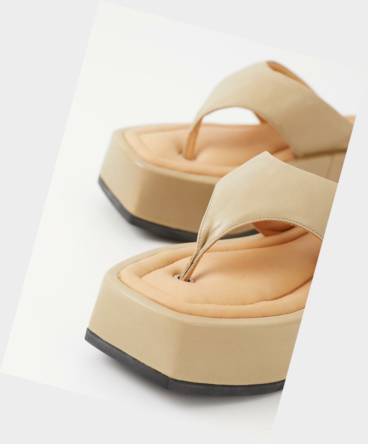 Vagabond Juno Plateau Sandaler Dame Beige | 7539SPAVH