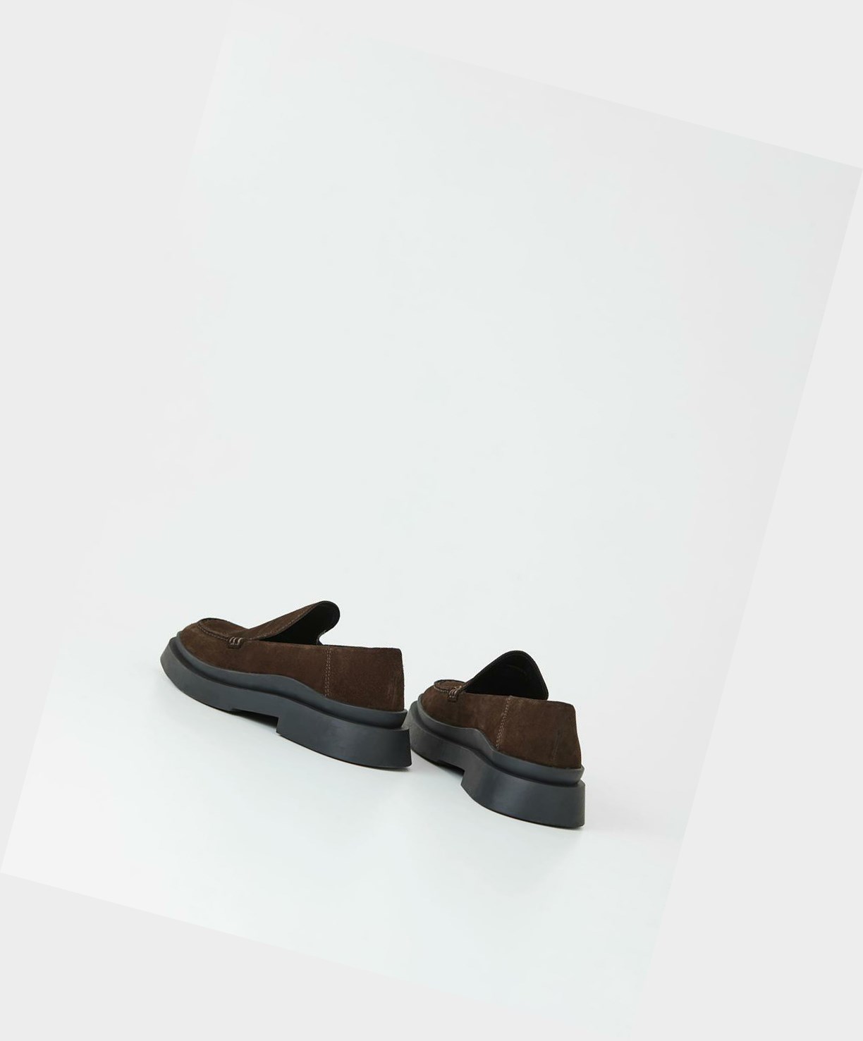 Vagabond Mike Loafers Herre Mørkebrune | 8749CJDEL