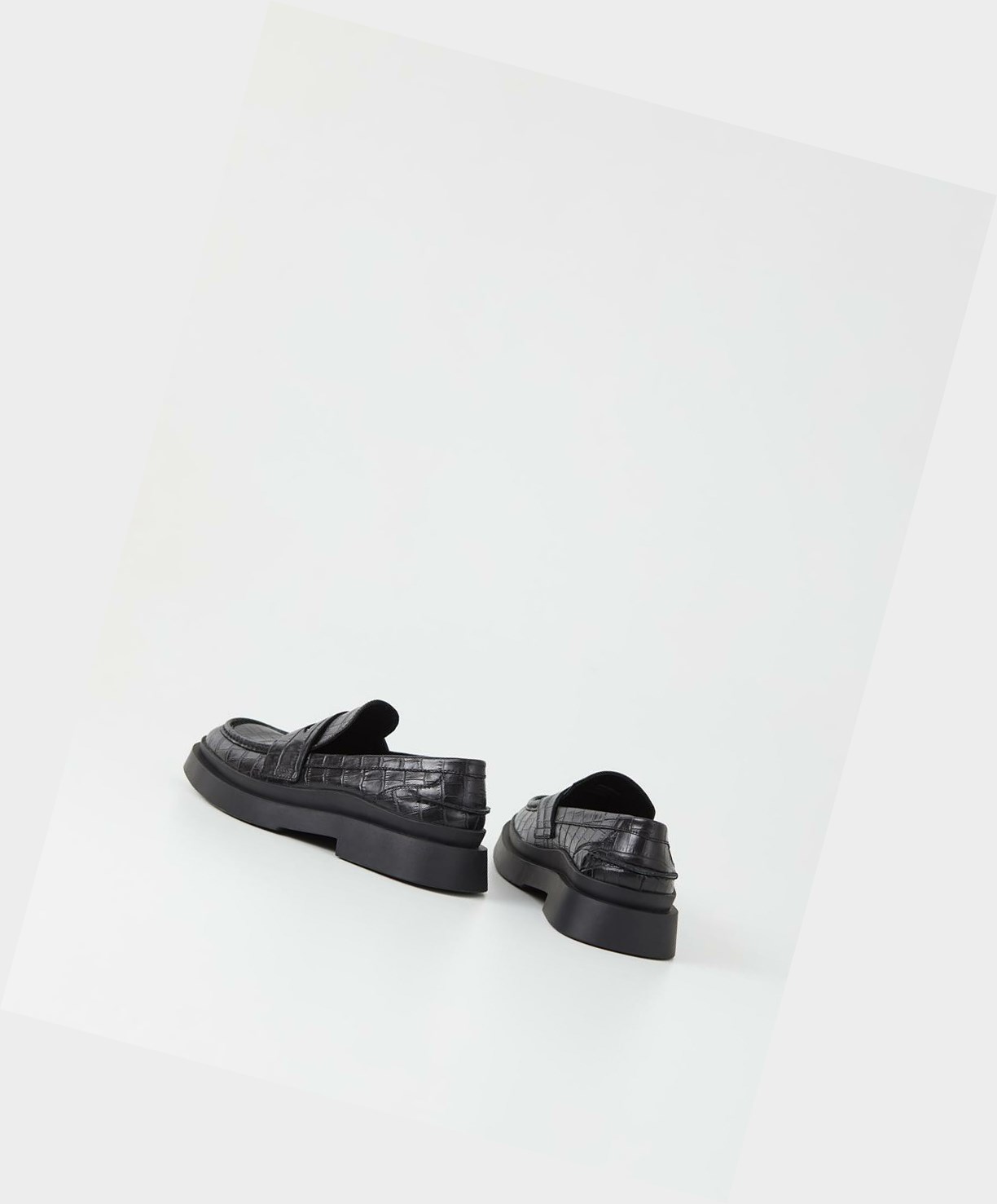 Vagabond Mike Loafers Herre Sort | 5394VEUGZ