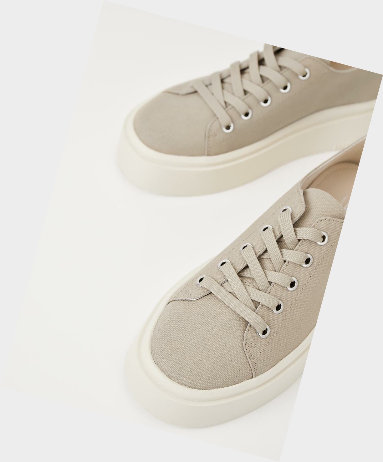 Vagabond Stacy Sneakers Dame Beige | 3695FIBWY