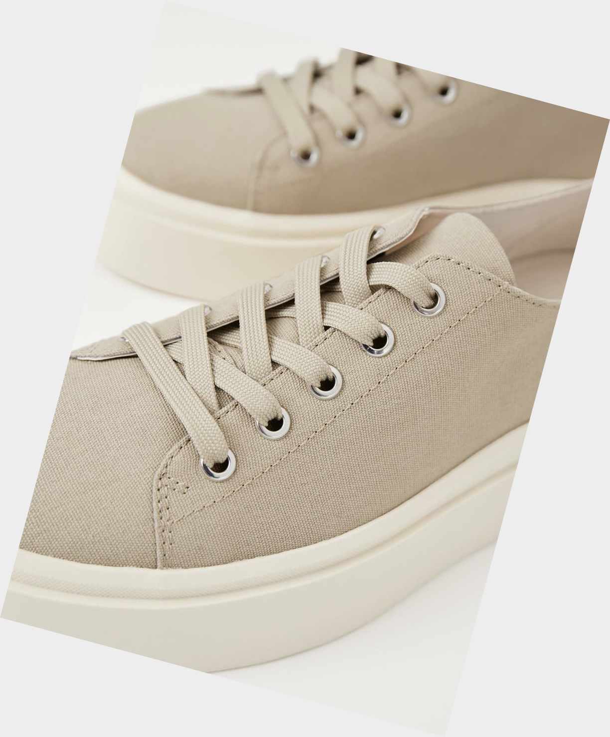 Vagabond Stacy Sneakers Dame Beige | 3695FIBWY