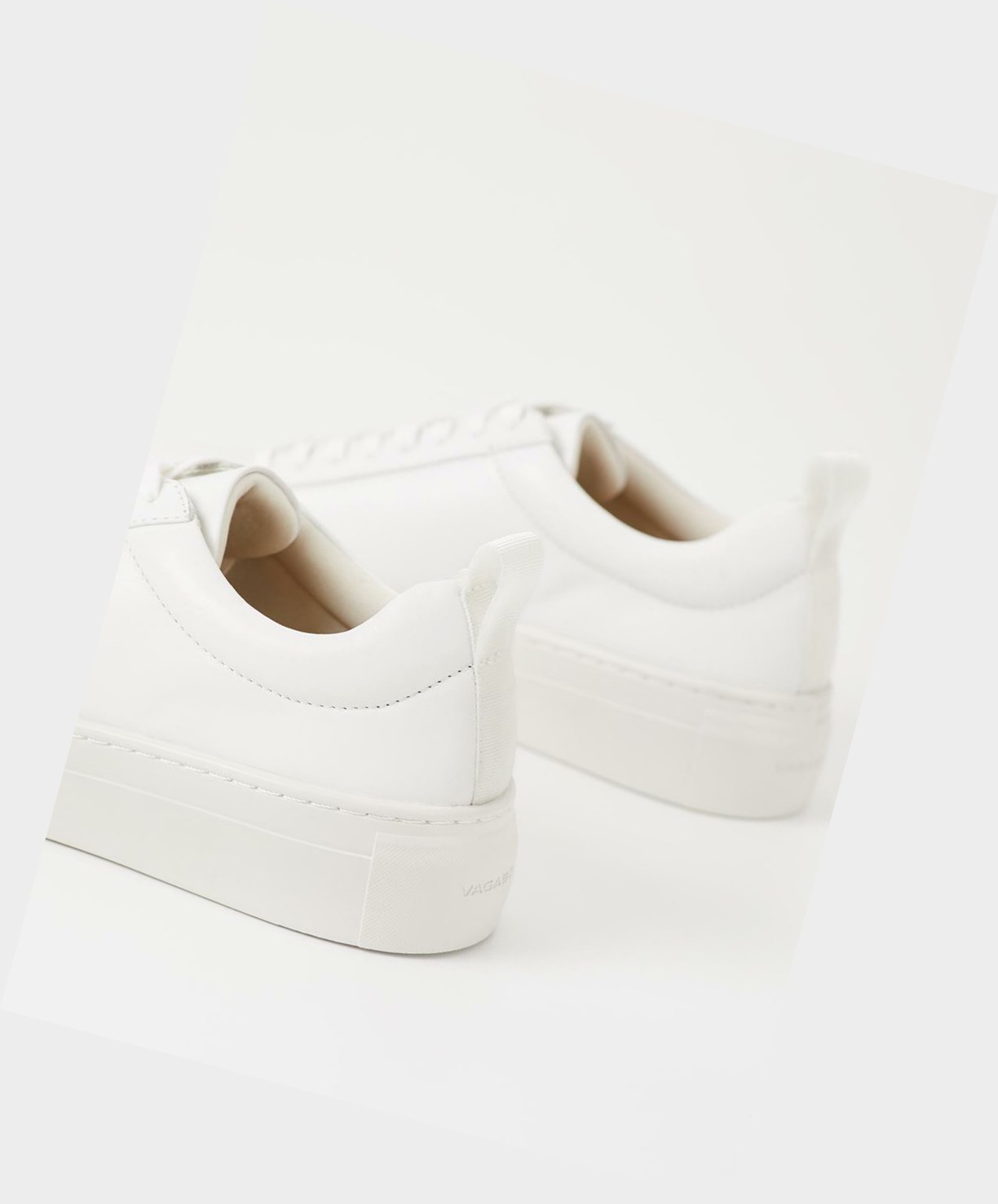 Vagabond Zoe Platform Sneakers Dame Hvide | 7806HSCLT