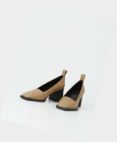 Vagabond Hedda Pumps Dame Beige | 4987UVITQ